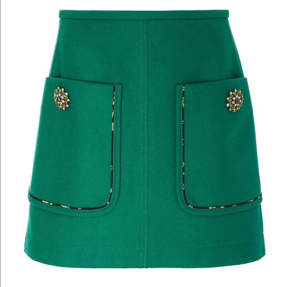 IN SEARCH OF: Numero Ventuno Green Skirt